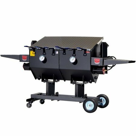 R & V WORKS FF6-R 17 Gallon Outdoor Cajun Deep Fryer 698FF6R